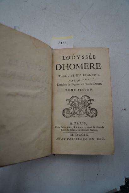 L'Odyssée d'Homère, à Paris chez Michel Brunet...