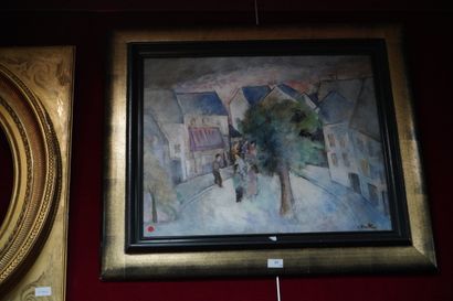 Pierre VAUTHEY (1937-2019)
Place animée
Huile...