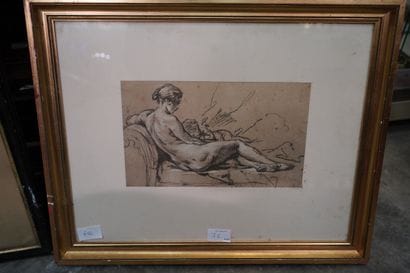 Martyre de saint Sébastien
Gravure encadrée...