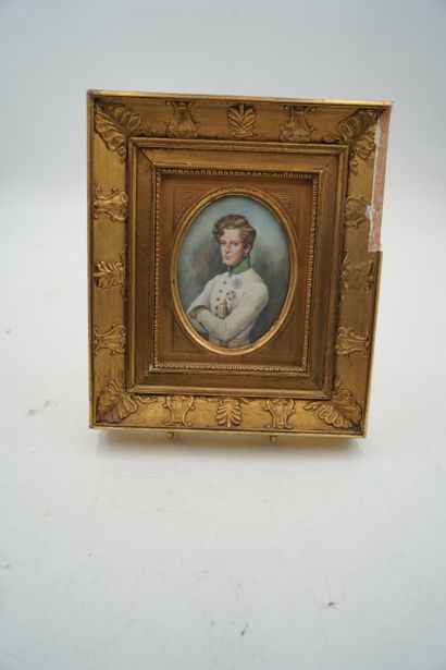 P. JOUBERT
Portrait de l'aiglon
Miniature...