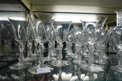 SAINT LOUIS
Partie de service de verre en...