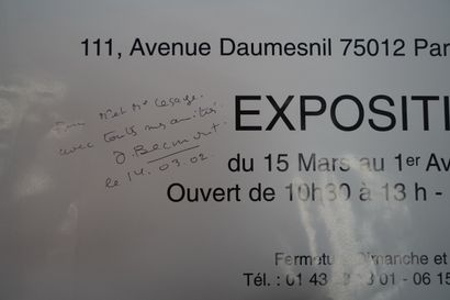 Importante réunion d'affiches d'exposition...