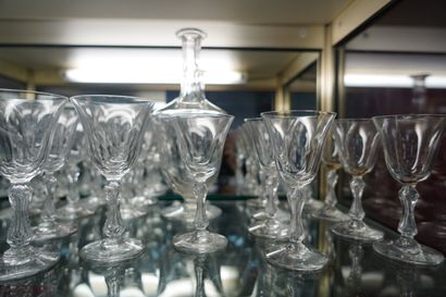 SAINT LOUIS
Partie de service de verre en...