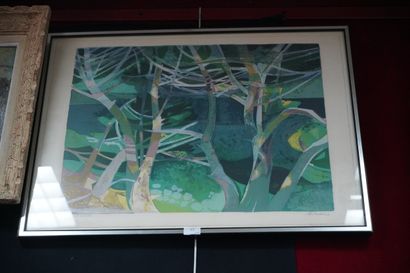 Camille HILAIRE (1916-2004)
Front de mer
Lithographie...