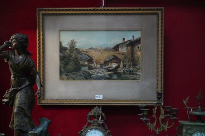 Jean Baptiste FOURNEL (1829-1899)
Vue d'un...