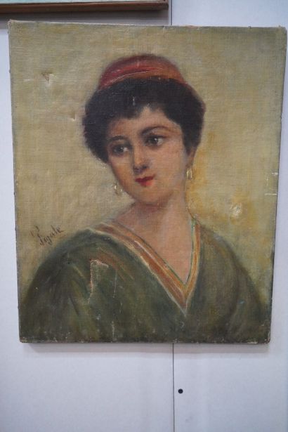 ECOLE MODERNE
Portrait de femme dans le goût...