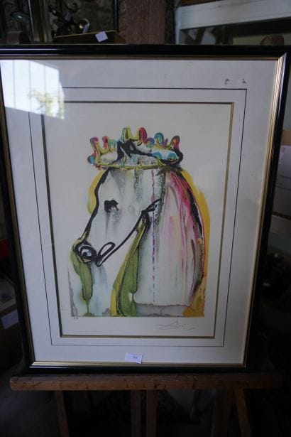 D'après Salvador Dalí (1904-1989) 
Le Cheval...