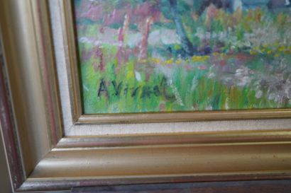 André VIVREL (1886-1976)
Printemps à Couzon
Huile...