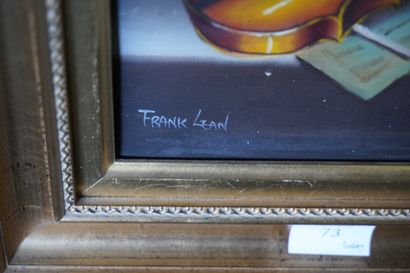Frank LEAN XXème siècle. « Nature morte au...