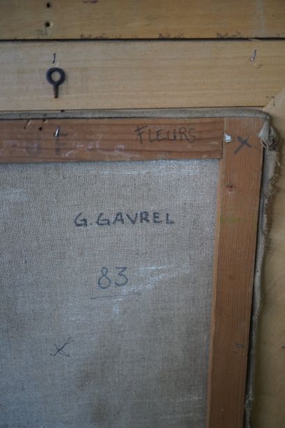 Geneviève GAVREL (1909-1999)
Fleurs
Huile...
