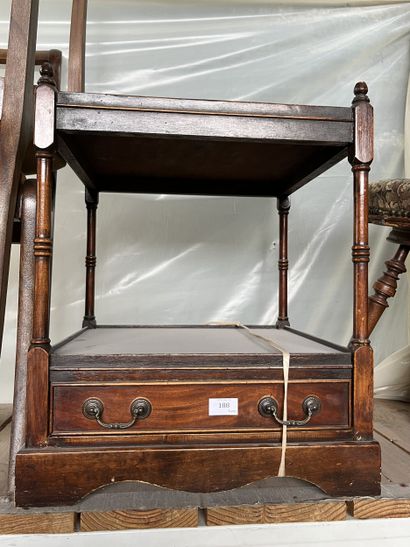 Ensemble : 
-	Table bout de canapé carré,...
