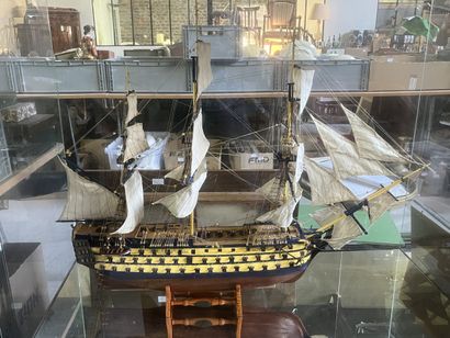 H.M.S VICTORY - 1765
Maquette en bois et...