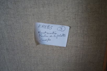 Jean KREBS XXème siècle. « Les poulbots »...
