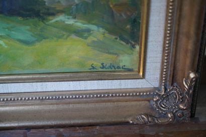 Serge SEDRAC (1878-1974)
Le colisée
Huile...
