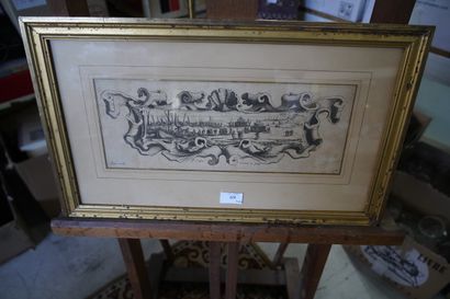 D'après Jacques CALLOT
Scène de bataille...