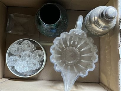 VILLEROY et Boch 
Verseuse en cristal
Marquée
on...