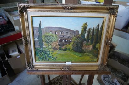 Serge SEDRAC (1878-1974)
Le colisée
Huile...