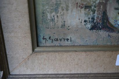 Geneviève GAVREL (1909-1999)
Fleurs
Huile...