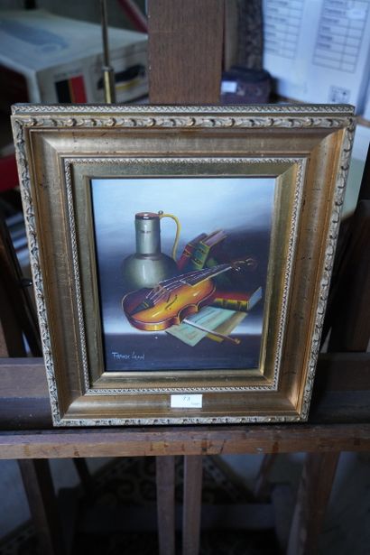 Frank LEAN XXème siècle. « Nature morte au...