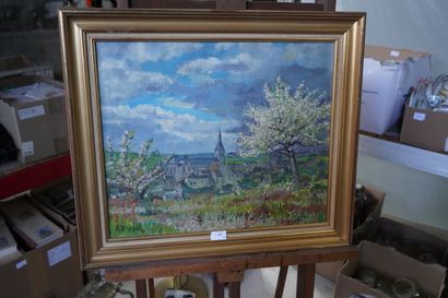 André VIVREL (1886-1976)
Printemps à Couzon
Huile...
