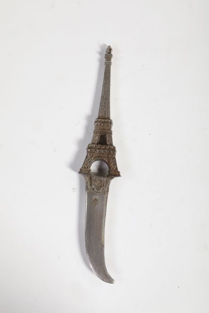WORLD'S FAIR, PARIS, 1889
EIFFEL TOWER LETTER...