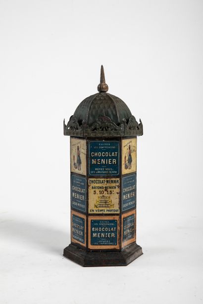 TIRELIRE PUBLICITAIRE – CHOCOLAT MENIER
Tôle...