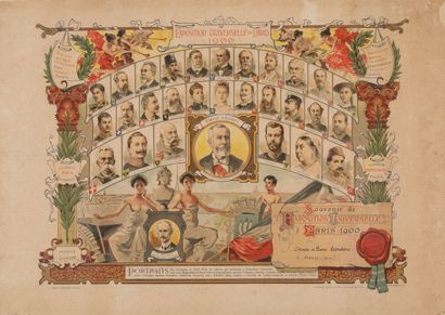 WORLD'S FAIR PARIS 1900
SOUVENIR OF THE EXHIBITION
Souvenir...