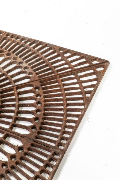 TREE FOOT GRILLE, PARIS
Cast iron, rectangular...