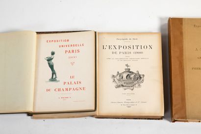 WORLD'S FAIR PARIS 1900
THREE-VOLUME SET
Three...