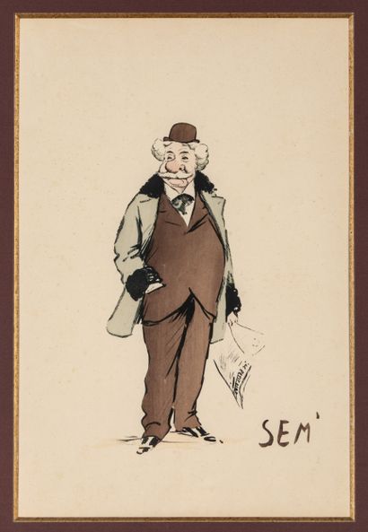 Marie Joseph Georges GOURSAT dit SEM (1859-1934)
Le...