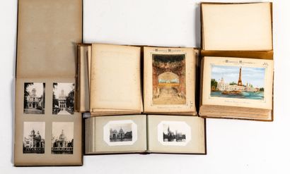 WORLD'S FAIR PARIS 1889
TWO PHOTOGRAPHIC...
