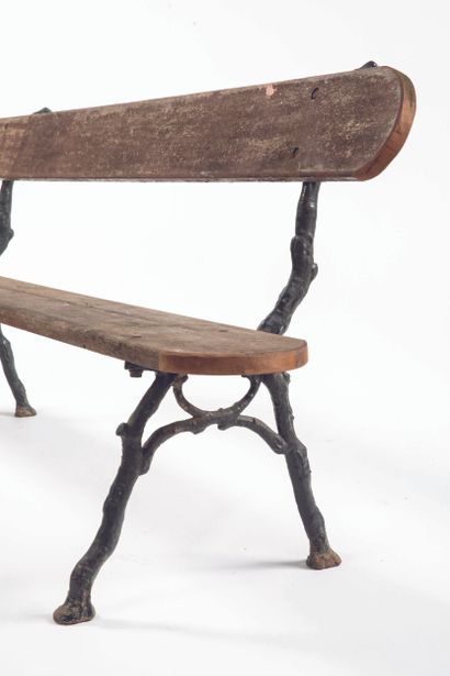 PUBLIC BENCH, PARIS
Green-painted cast-iron...