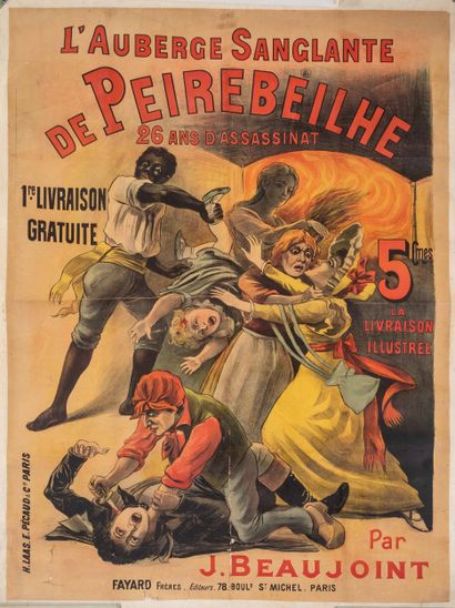 [ANONYMOUS AUTHOR]
The Bloody Inn of Peirebeilhe
Lithographic...