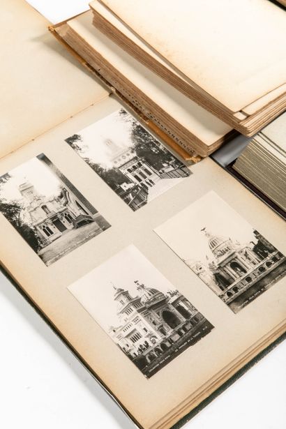 WORLD'S FAIR PARIS 1889
TWO PHOTOGRAPHIC...