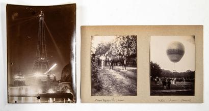 WORLD'S FAIR PARIS 1900
UNION OF TWO PHOTOGRAPHS
Two...