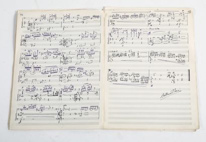 ANTOINE TISNE (1932-1998) – PARTITION
Partition...