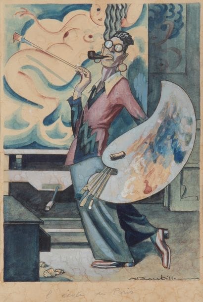 Auguste Jean Baptiste ROUBILLE (1872-1955)
Le...