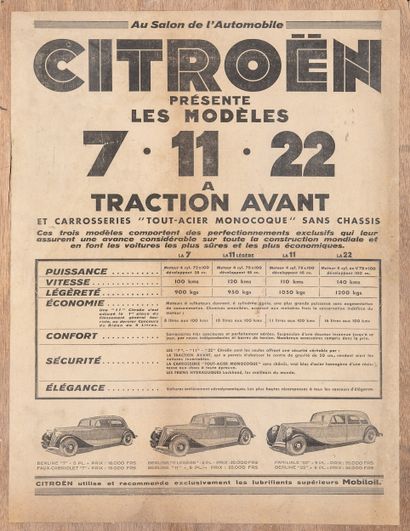 CITROËN – AU SALON DE L’AUTOMOBILE
Affiche...