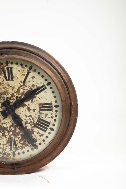 DOUBLE-FACED CLOCK, PARIS
Metal, circular...