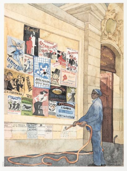 ECOLE MODERNE
L’affiche
Tirage offset réalisé...
