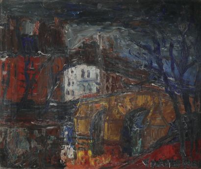 Yves André MOLEUX (1906- ?)
Pont Marie
Huile...