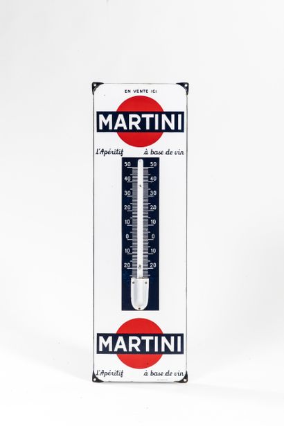 MARTINI
Plaque émaillée-thermomètre pour...