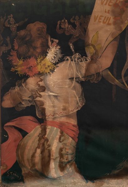 Jules GRÜN (1868-1938)
La Cigale, Vieux le...
