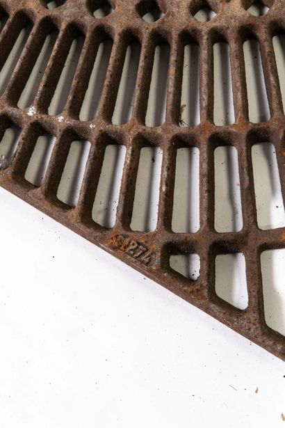 TREE FOOT GRILLE, PARIS
Cast iron, rectangular...