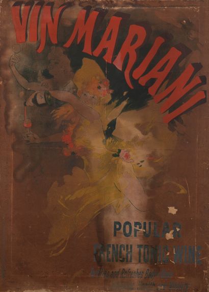 Jules CHERET (1836-1932)
VIN MARIANI
Lithographic...