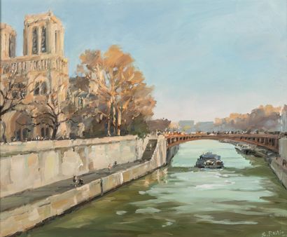 Stéphane RUAIS (né en 1945), peintre de la...
