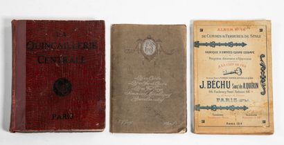 CATALOGUES DE QUINCAILLERIE – SERRURIE D’ART...