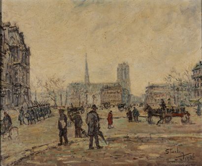STANLEY
Notre-Dame depuis la place de l’Hôtel...