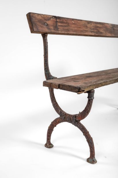 FONDERIES DURENNE - GARDEN BENCH, PARIS
Cast-iron,...