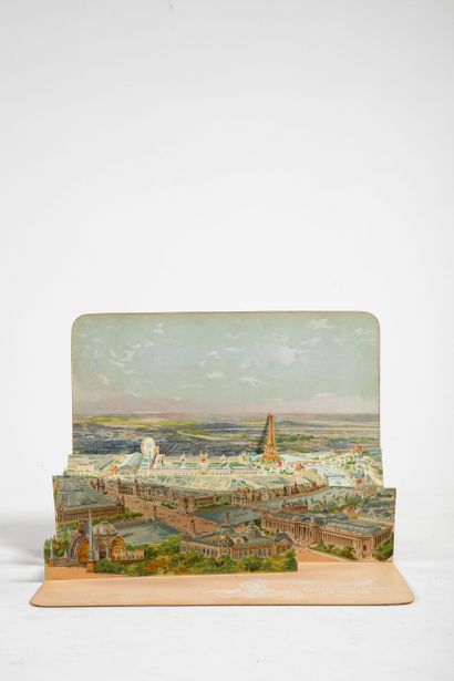 WORLD'S FAIR PARIS 1900
SCENOGRAPHIC VIEW...